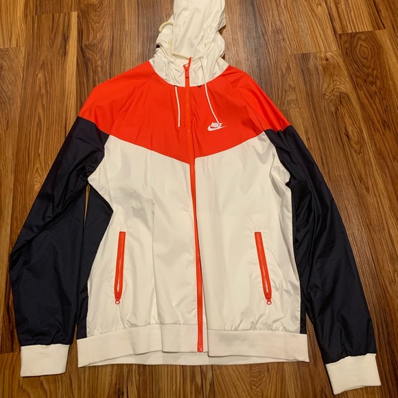 Nike Red White Blue Windbreaker Jacket - Picture 2 of 2